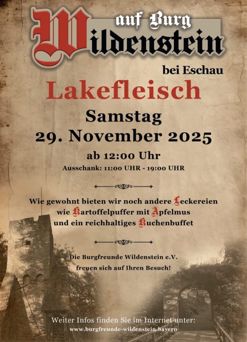 Lakefleischessen 29.11.2025
